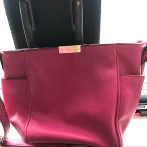 Pink Liz Claiborne crossbody bag